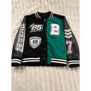 Girls Bomber Jacket Size 6X Long Sleeves Legend